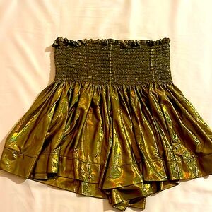 Queen of sparkles gold skirt